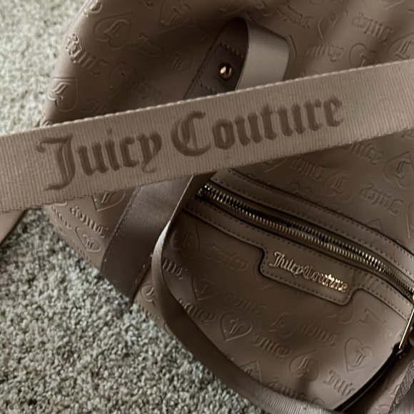 Juicy Couture Duffle Bag - Large Size - Tan Leather - Picture 4 of 4